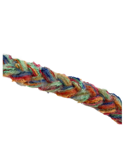 Haila - Colorful Stripes Knitted Beanie with Earflaps