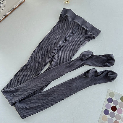 Simple Solid Color Thin Leggings