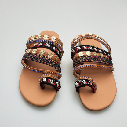 Bohemia Beach Handmade Flat Heel Sandals