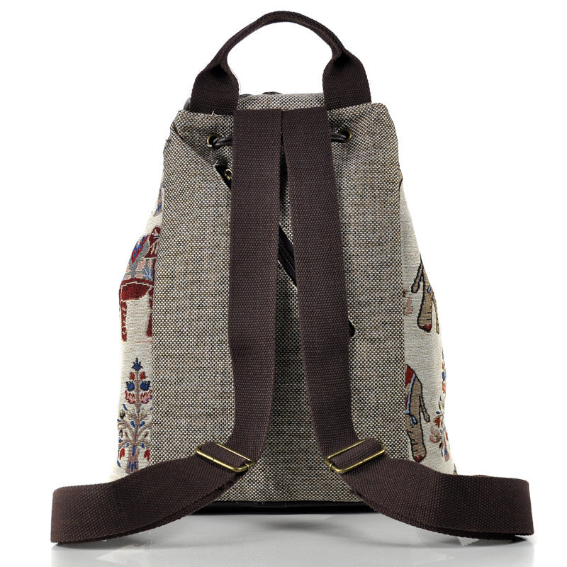 Embroidered Women's Bag Vintage Bag