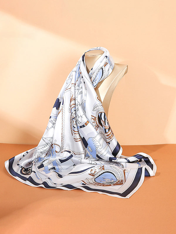 Sun-Protection Scenery Printed Shawl&Scarf