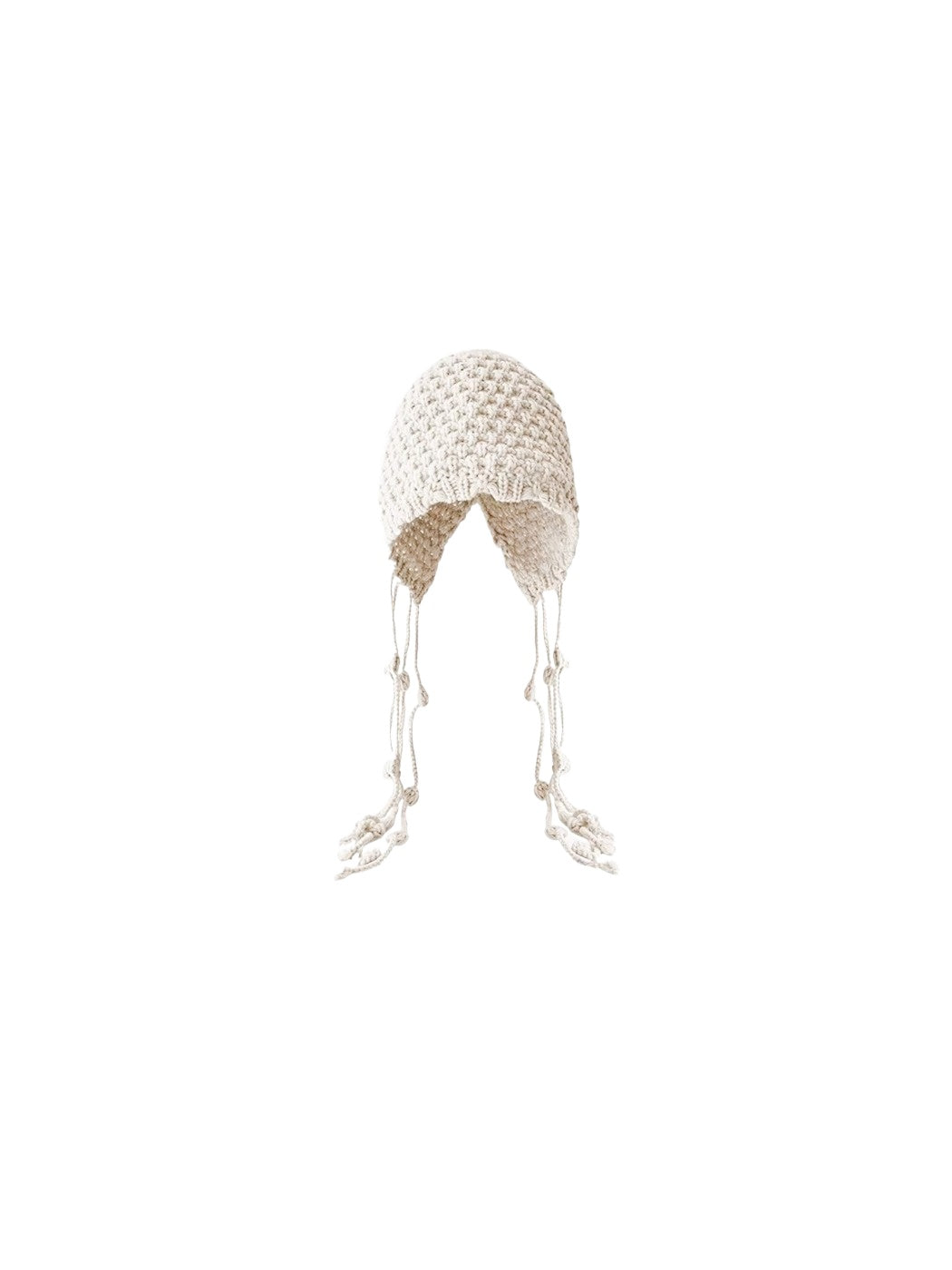 Haila - Trendy Knitted Beanie with Earflaps &amp; Ties