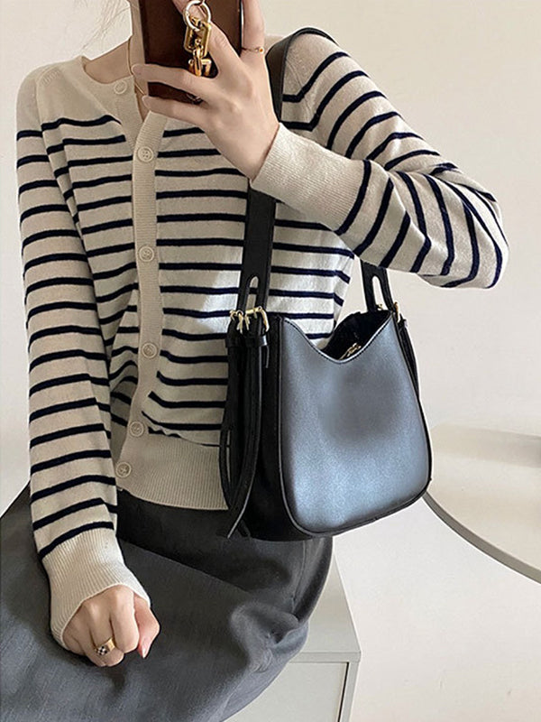 Casual Solid Color PU Bags Accessories