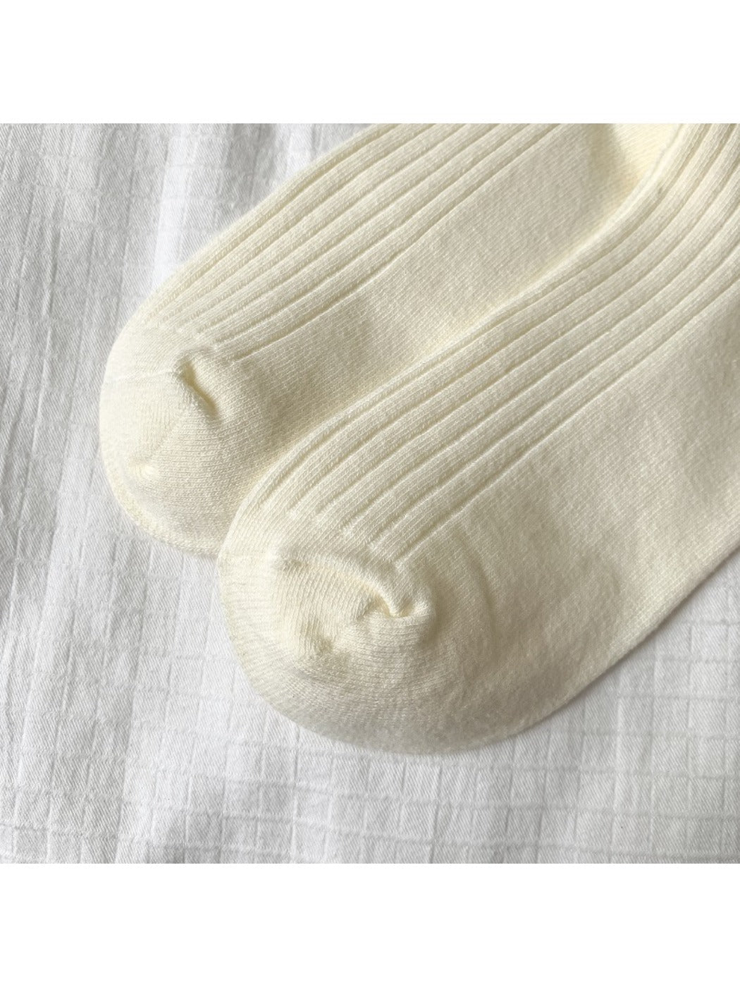 Rufia - Basic Ribbed Knee-High Socks for Women