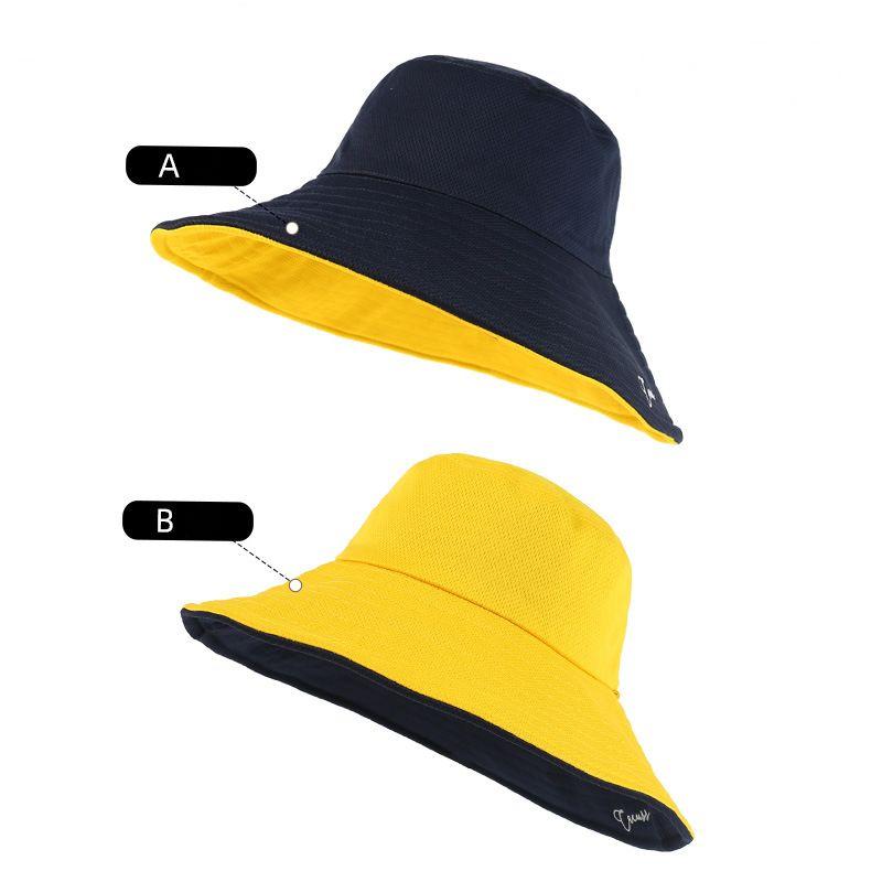 Women'S Summer Double-Sided Wearing A Big Hat