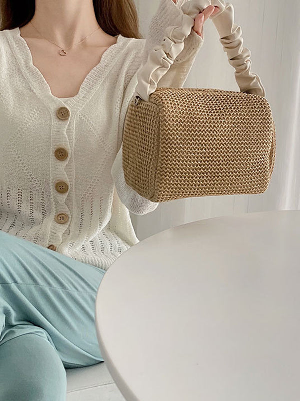 Vintage Weave Handbag Bags Accessories