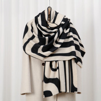 Scarvii -  Basic Classic Striped Scarf
