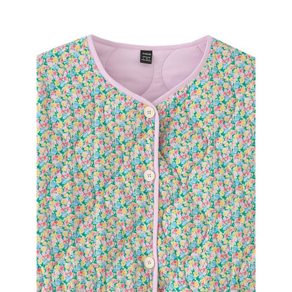 Reversible Floral Cotton Coat