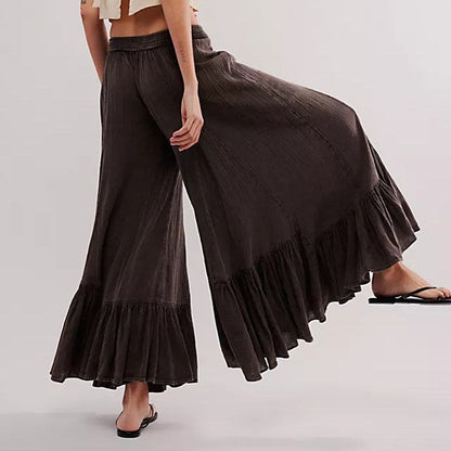 Flare Low Waist Wide Leg Pants