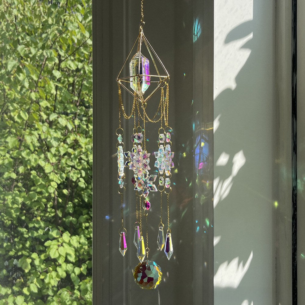 Love Snowflakes Crystal Home Hangings