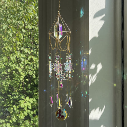 Love Snowflakes Crystal Home Hangings