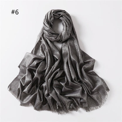 Lightweight Breathable Solid Color Scarf