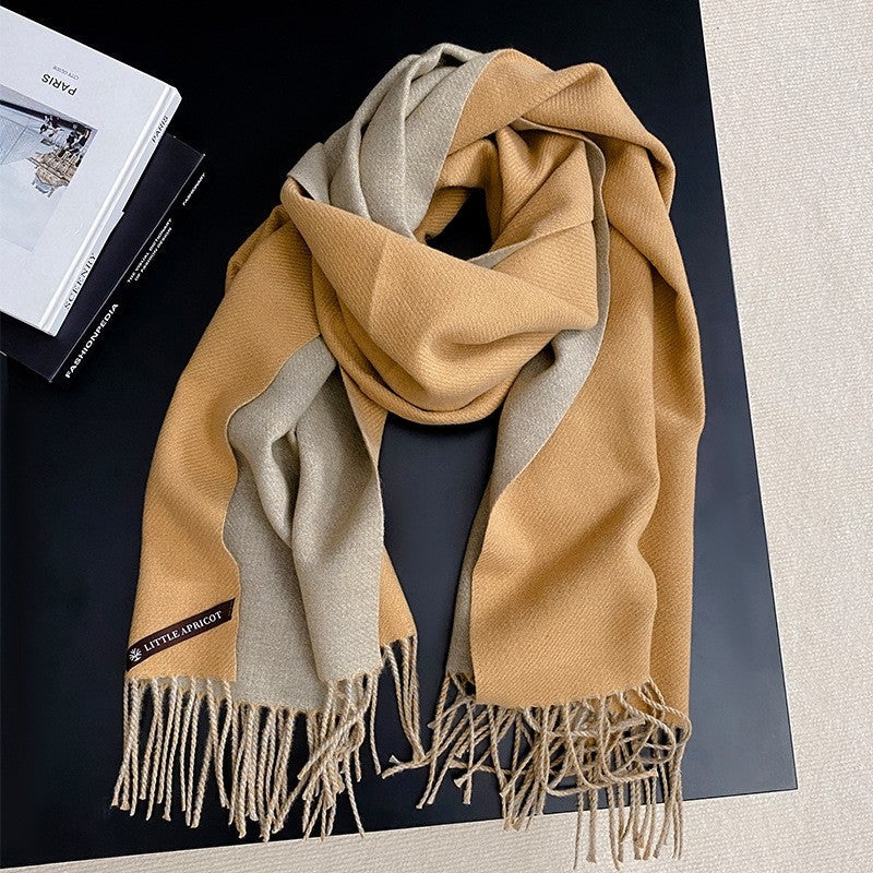 Imitation Cashmere Thick Warm Scarf