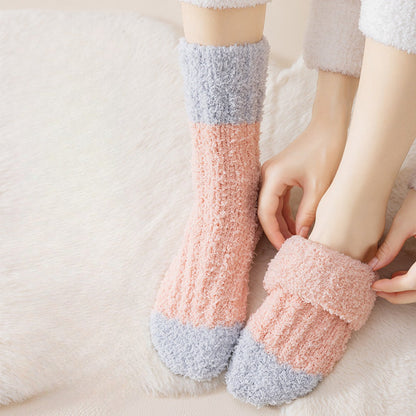 Rufia - Colorful Warm Towel Socks