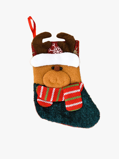 Xmas Gift Socks New Year Candy Bag Christmas Decor Christmas Decoration