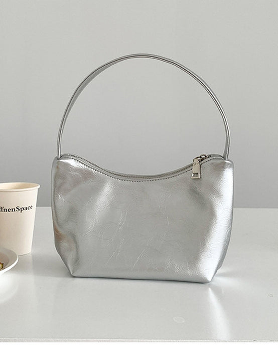 Brown Leather Shoulder Bag