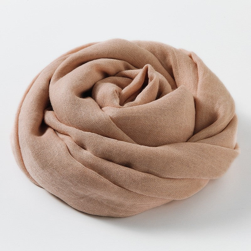 Cotton And Linen Sun Protection Beach Scarf