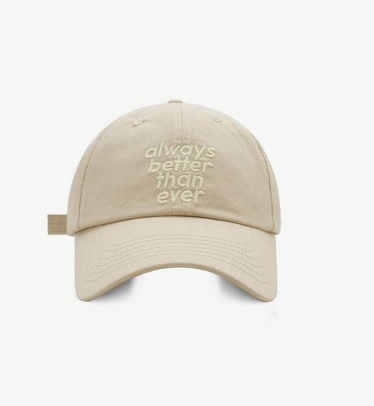 Sweet Letter Embroidered Baseball Caps