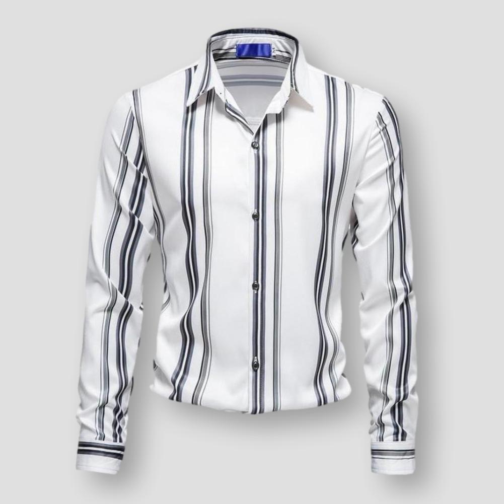 Saint Morris Milan Striped Dress Shirt