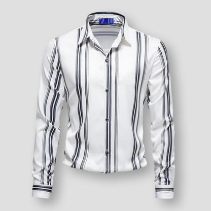 Saint Morris Milan Striped Dress Shirt