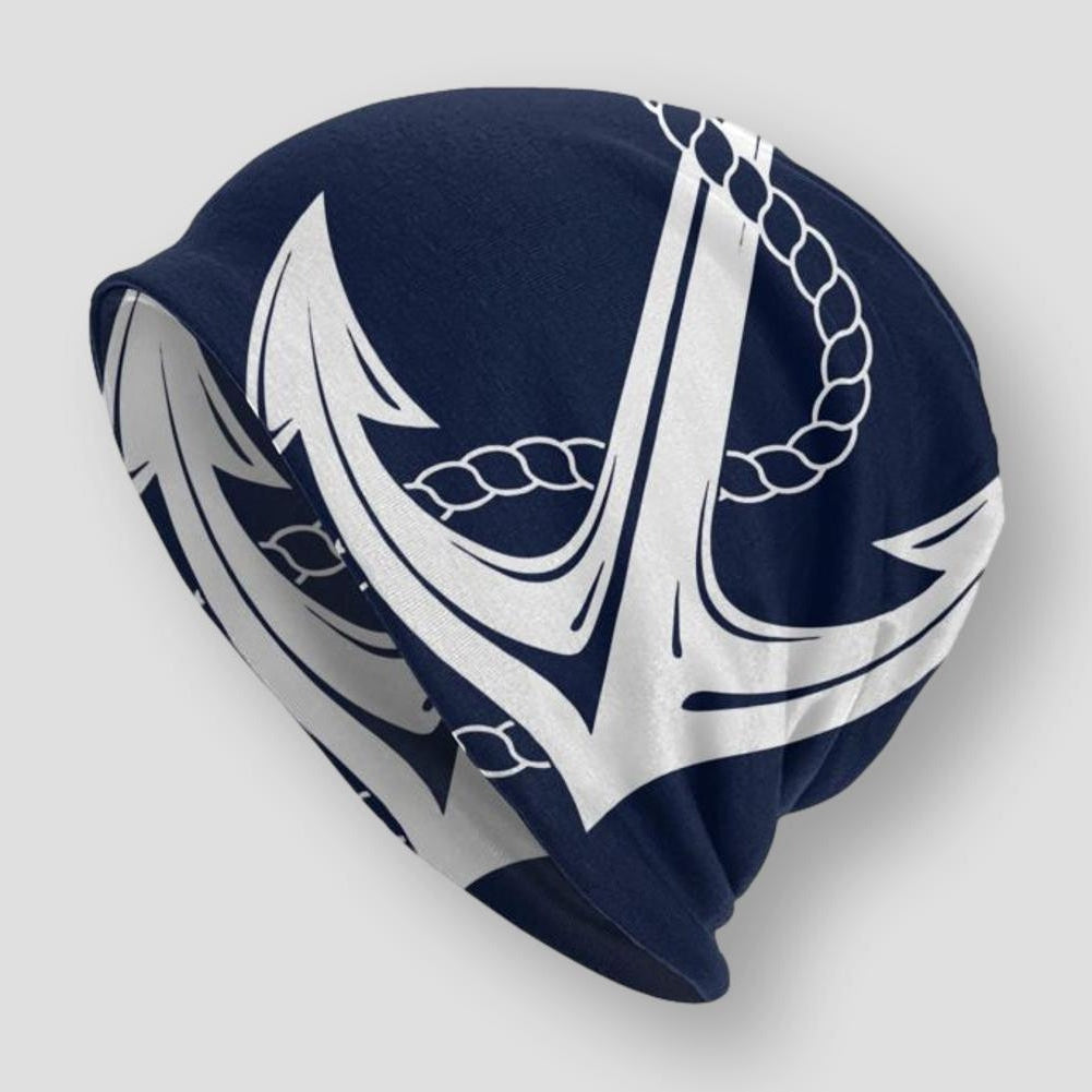 Sky Madrid Durby Anchor Beanie