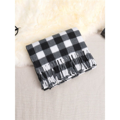 Classic Unisex Plaid Scarf