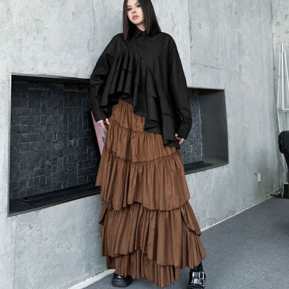 Loose Fleece Lined Cake Skirt