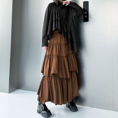 Loose Fleece Lined Cake Skirt
