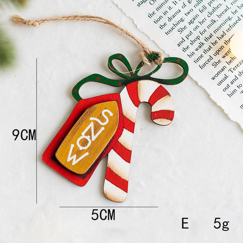 Cute Merry Christmas Tree Wall Hanging