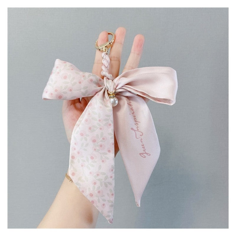 Scarf Bow Keychain Pendant