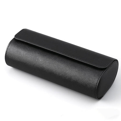 Minimalist Watch Roll Travel Case for 3 Watches