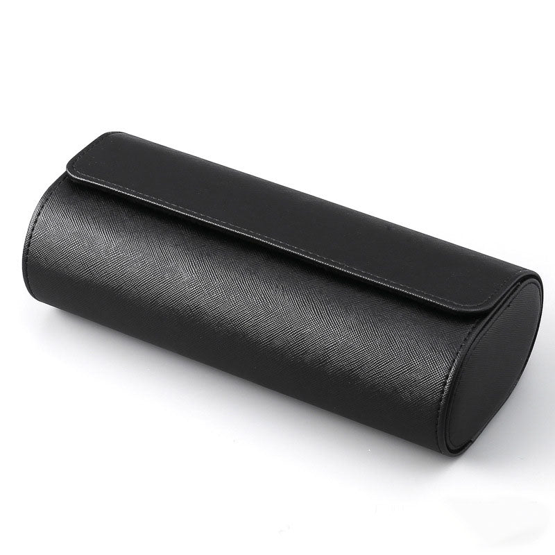 Minimalist Watch Roll Travel Case for 3 Watches