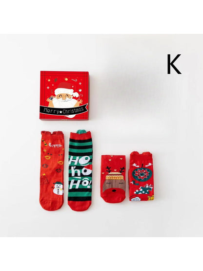 Rufia - Christmas Socks Gift Box Set - Cute &amp; Festive