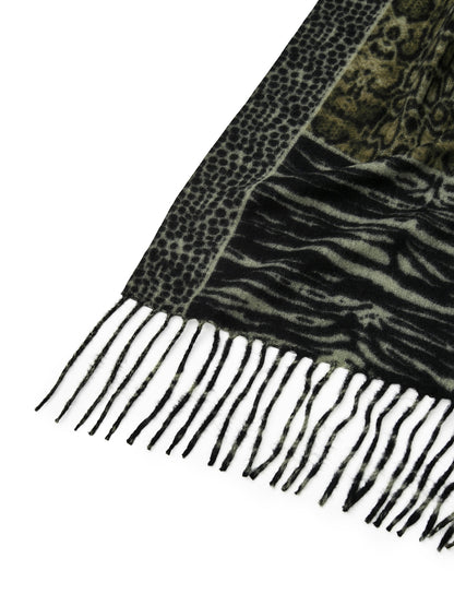 Scarvii – Wild Mosaic Animal Print Scarf