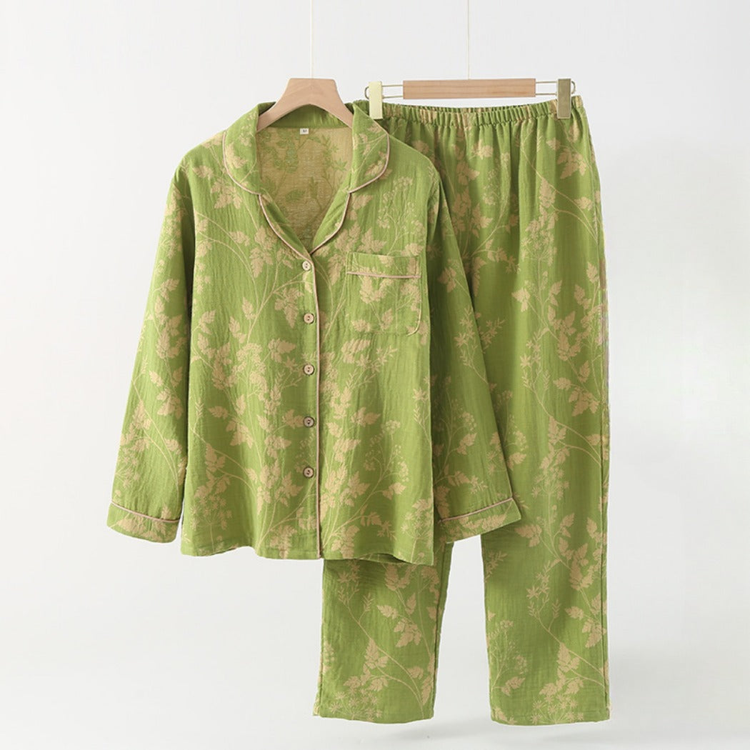 Yojams -  Floral Sleepwear Long-Sleeve Top And Pants Set