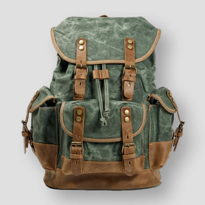 Sky Madrid Waterproof Canvas Backpack