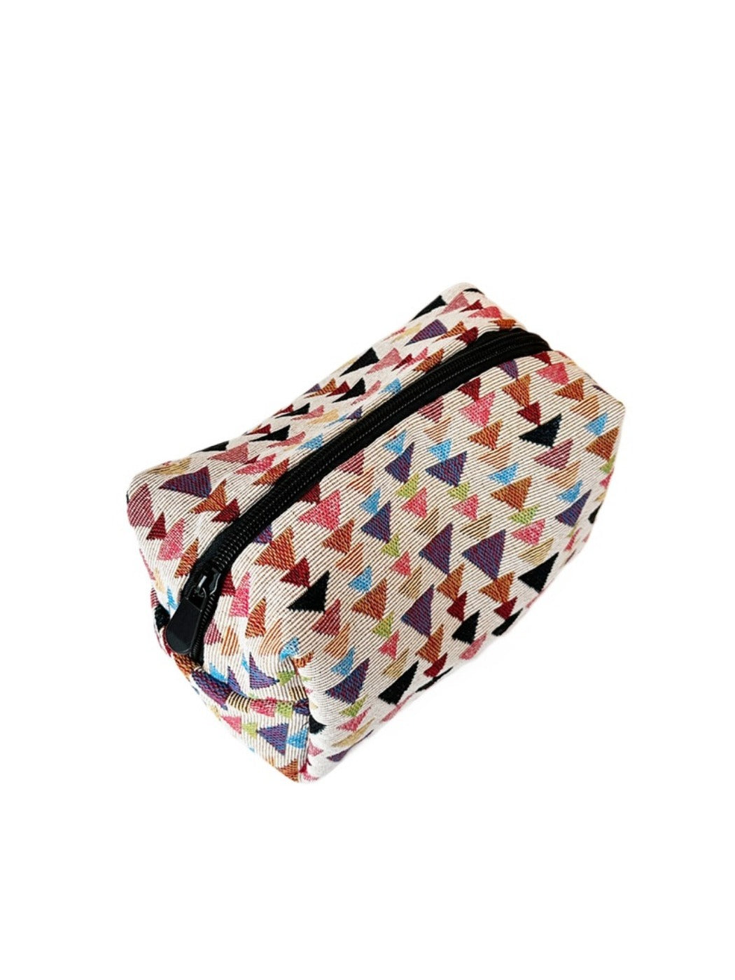 Cosbai - Fun Pine-Print Zipper Pouch - Playful &amp; Chic