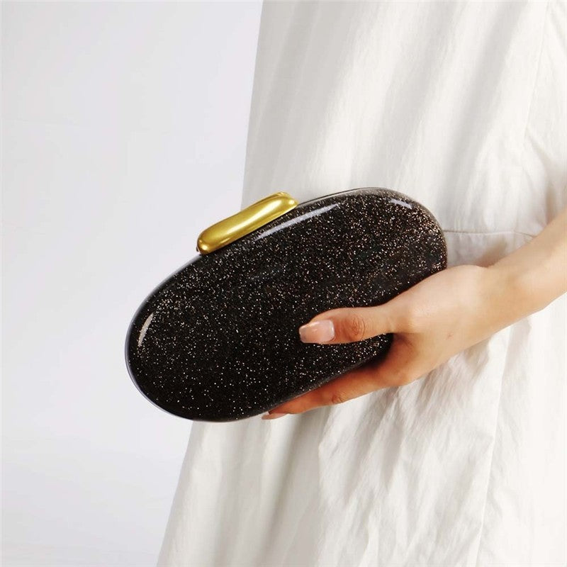Fashion Acrylic Bullet Clutch