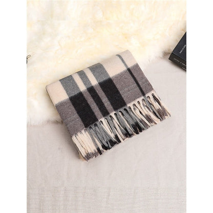 Classic Unisex Plaid Scarf