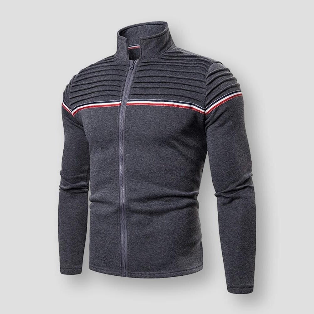 Saint Morris Concord Pleated Cardigan