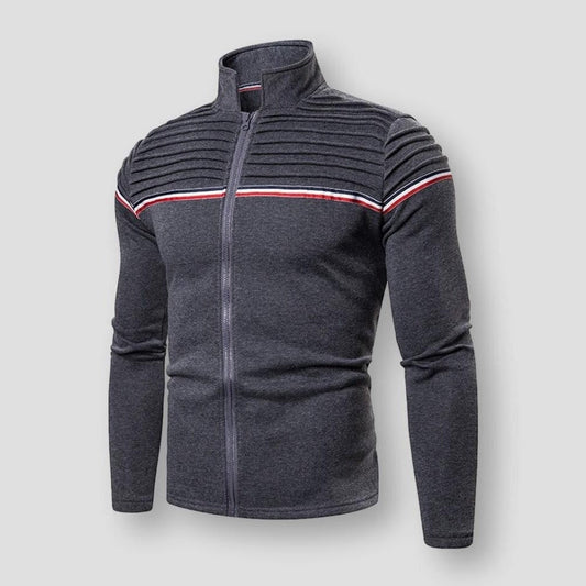 Saint Morris Concord Pleated Cardigan