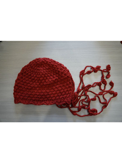 Haila - Trendy Knitted Beanie with Earflaps &amp; Ties