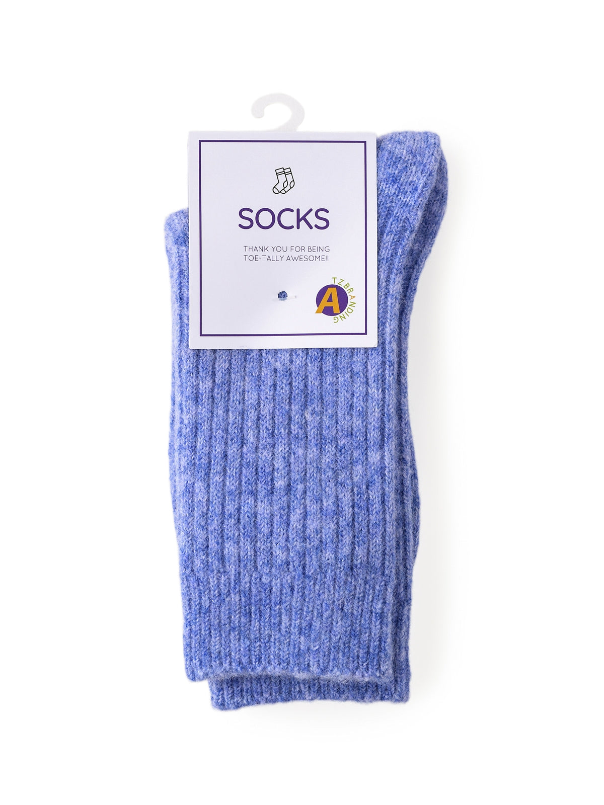 Rufia - Thickened Solid Color Wool Blend Socks