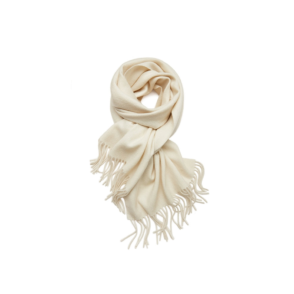 Simple Casual Wool Tassels Scarf