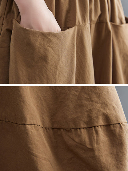 Casual Elasticity High Waisted Wide Leg Pants