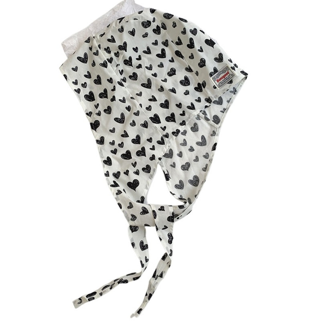 Haila - Fashion Print Hat-shaped Headscarf - Light &amp; Stylish