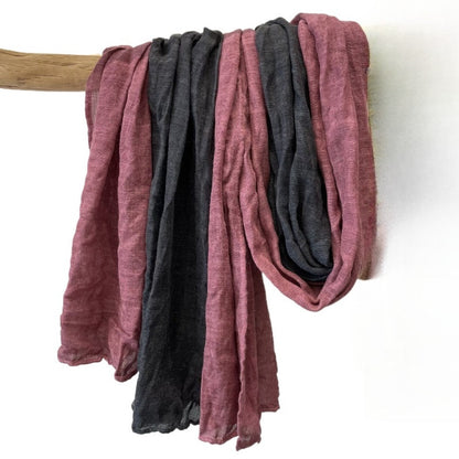 Scarvii - Big Color-Block Scarf - All-Season Style