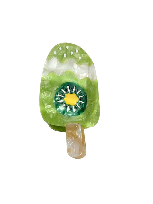 Clio - Ice Cream-shaped Fruit-themed Cartoon Hair Clip