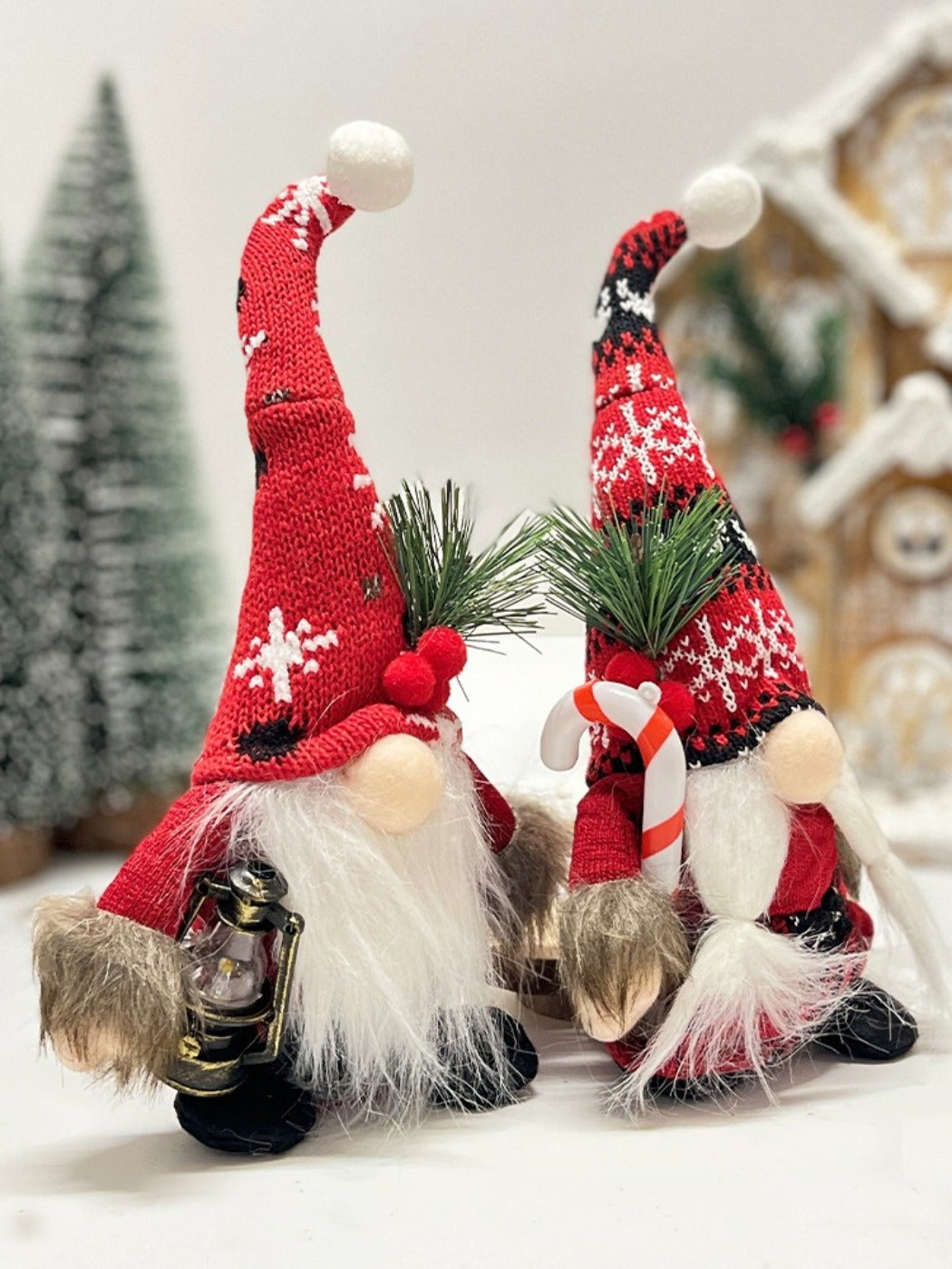 Xris - Christmas Decoration Santa Claus Doll Ornament