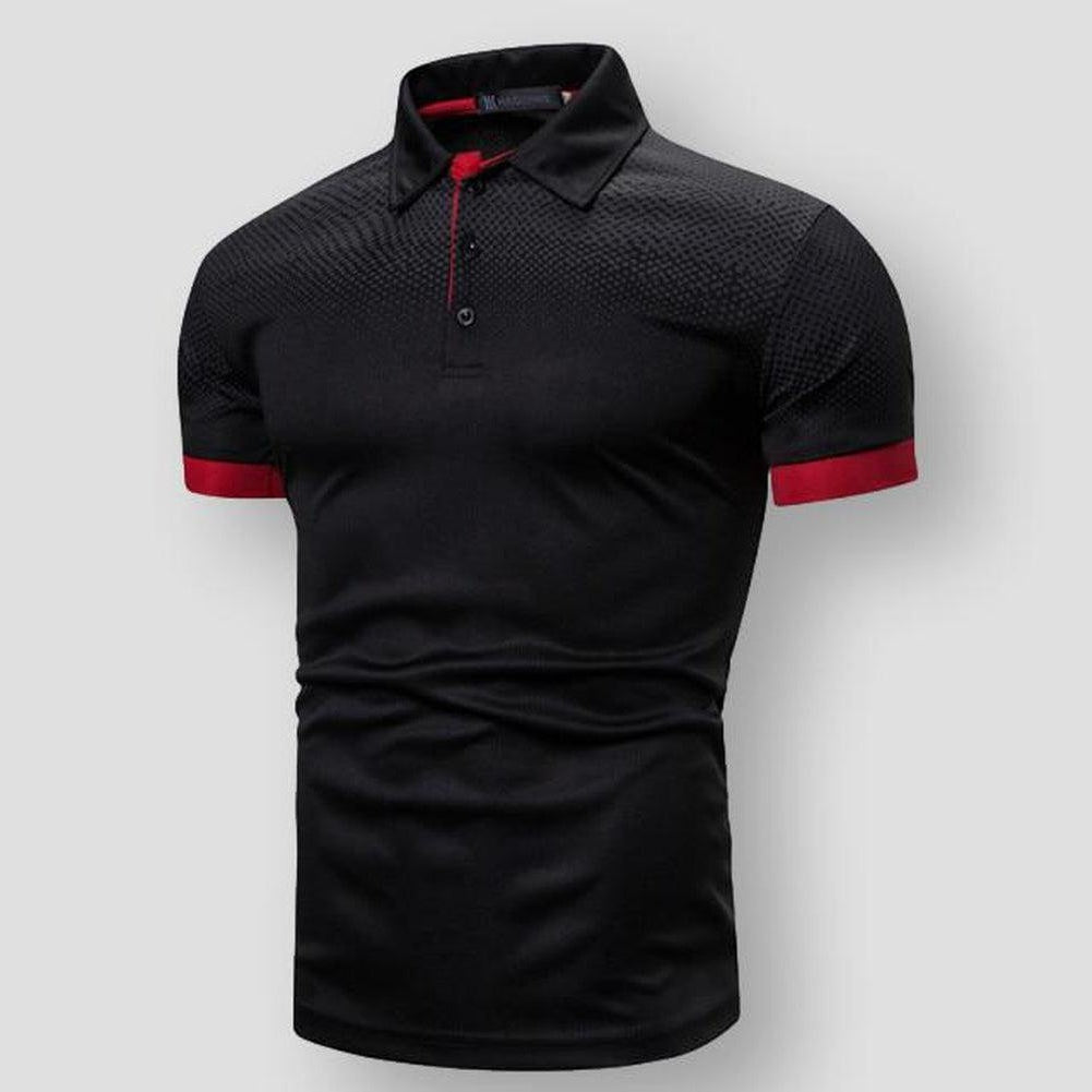 Sky Madrid Graphic Slim Polo Shirt
